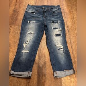 3/$20 Women’s Jean distressed capris